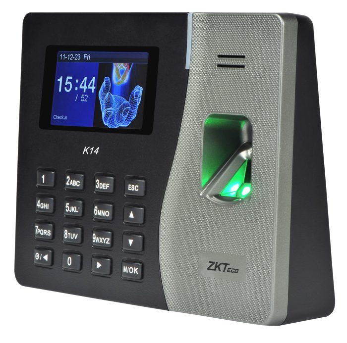 ⁦Time attendance terminal with fingerprint recognition⁩ - الصورة ⁦2⁩