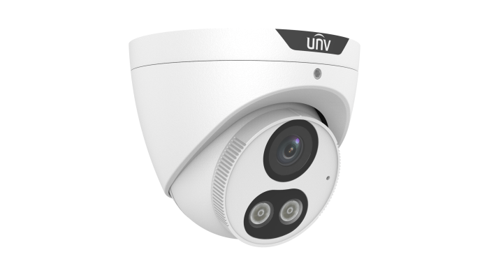 ⁦5MP ColorHunter Fixed Warm Light Turret Network Camera⁩ - الصورة ⁦1⁩