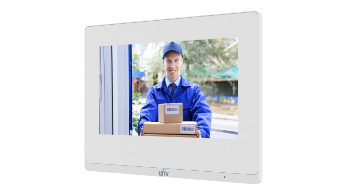 ⁦Wall Mounted 7-Inch Indoor Station(White, WiFi)⁩ - الصورة ⁦2⁩