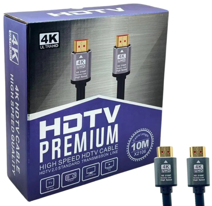 ⁦4/8K HDMI Cable 10M⁩ - الصورة ⁦1⁩