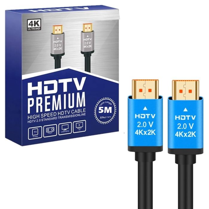 ⁦4/8K HDMI Cable 5M⁩ - الصورة ⁦1⁩