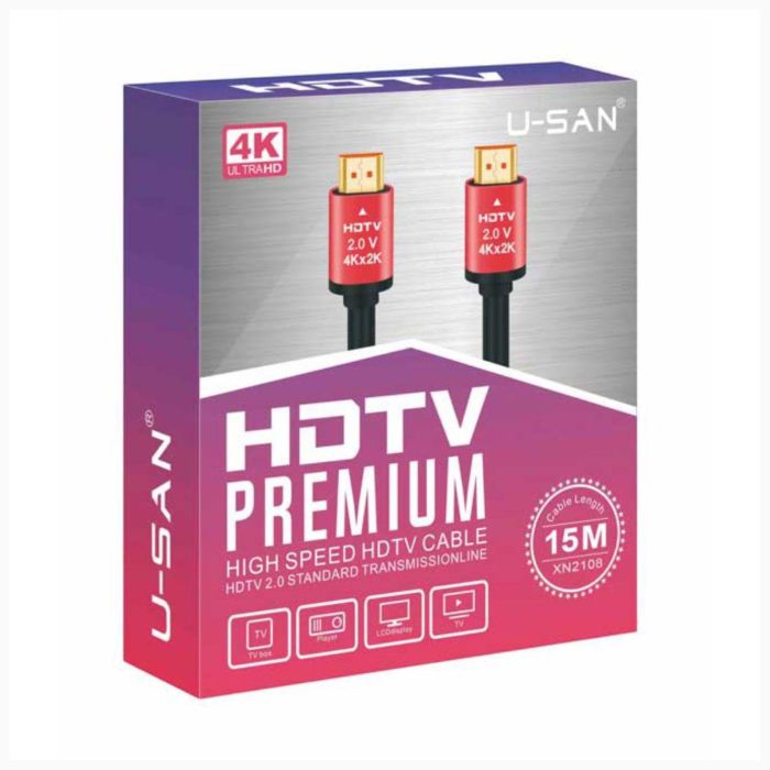 ⁦4/8K HDMI Cable 15M⁩ - الصورة ⁦1⁩
